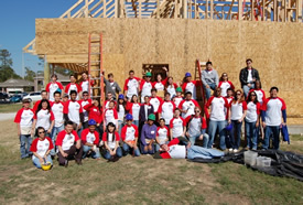 Honors Engineering Students Build Habitat for Humanity Home