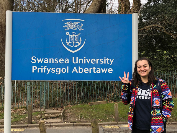 Swansea University in Wales, United Kingdom – spring semester abroad