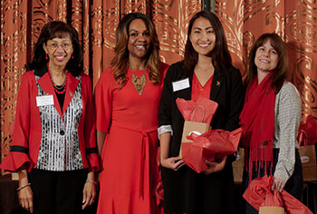 Coleman at the 2019 Women in Red event