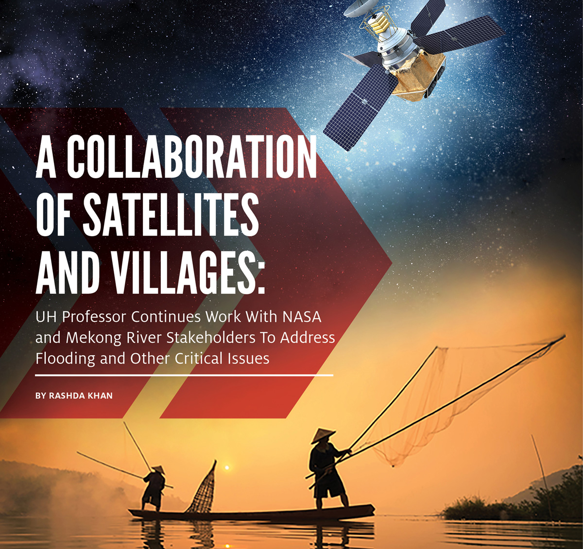 A Collaboration of Satellites and Villages