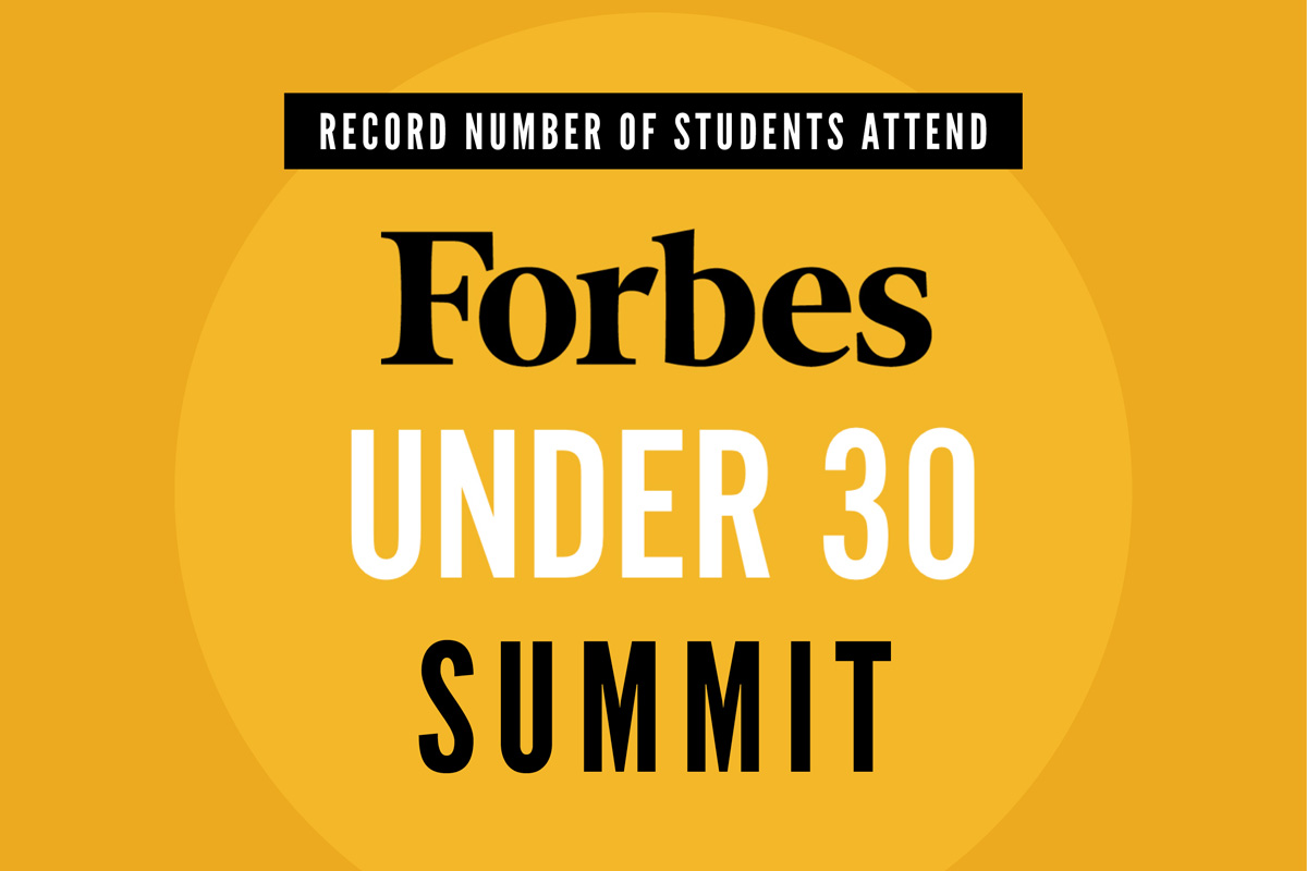 Record Number Of Students Attend Forbes Under 30 Summit