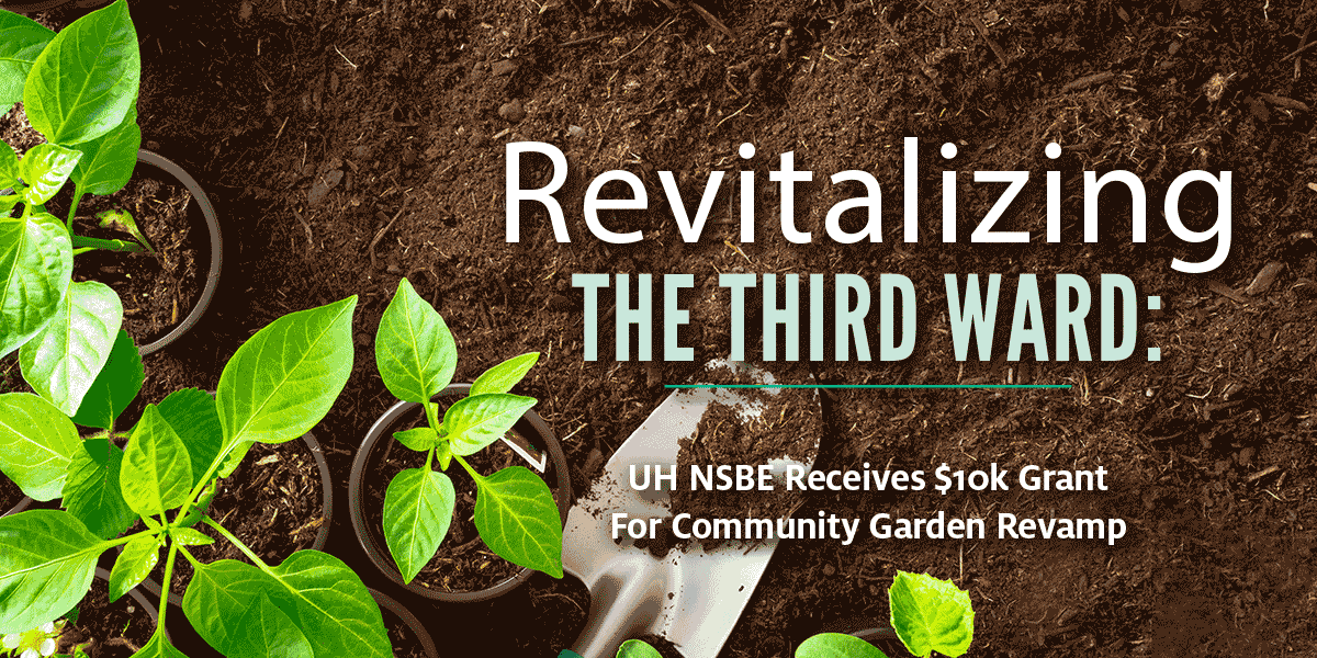 Revitalizing the Third Ward: UH NSBE Leads Community Garden Revamp