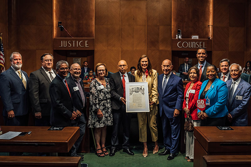 Cullen College of Engineering Day at the City of Houston