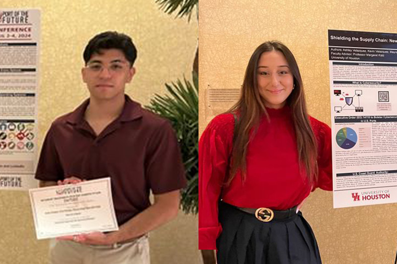 UH Students Shine At Port of the Future Conference