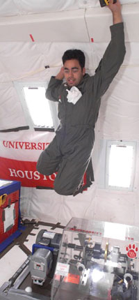 Students Face Challenge Of Recording Experiment In Zero-G Flights