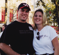 Bob Broom (1996 BSCE) and Leah Niemann