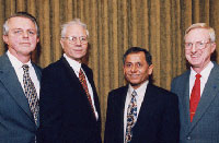 NAE members Benton Baugh, Dan Luss, Fazle Hussain, and James Symons.