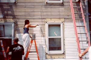 UH Civil Engineering Students Paint for Community Service