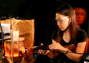 Cinzu Czenn, chemical engineering student