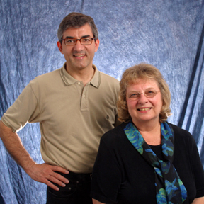 Chemical Engineering Professor Demetre Economou nominated Sharon Gates for the UH Staff Excellence Award. Photo by Jeff Shaw.