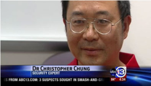 Industrial engineering associate professor Christopher Chung