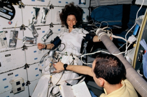 UH STEM Center Director Bonnie Dunbar, during her time as an astronaut.