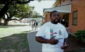 NSBE Students Hit the Pavement for the "Walk for Education"