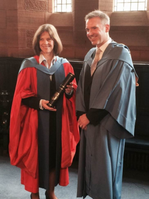 Bonnie Dunbar Receives Honorary Doctorate of Science at University of Strathclyde's 2014 Commencement