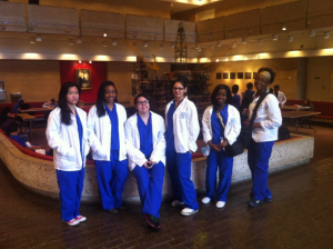Students from DeBakey High School for Health Professions visited the Cullen College to last week to learn more about biomedical engineering.