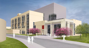 Rendering of the new Multidisciplinary Research and Engineering Building (MREB), to be completed by Summer 2016.