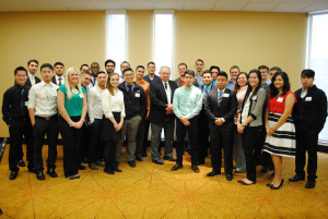 Brookshire Lunch Honors Hard-Working Students