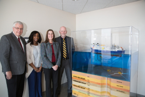 Marathon Oil Donates $35K Model Ship to the Cullen College