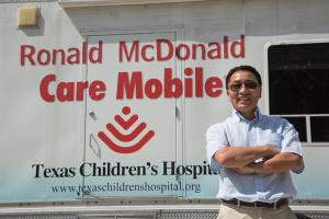 Jiming Peng intends to bring mobile healthcare clinics to Houstonians in need