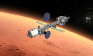 Mars Transit Vehicle (MAVE) conceived by Suzana Bianco and Shunsuke Miyazaki