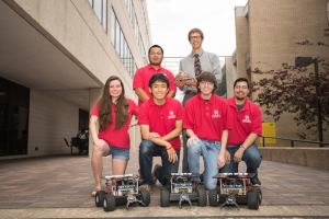 ECE Students Place Second at NASA Swarmathon Competition