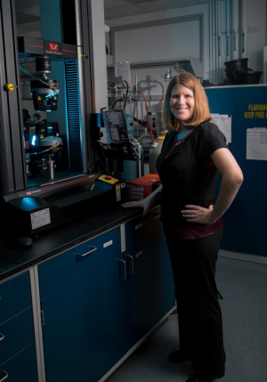Megan Robertson, associate professor of chemical and biomolecular engineering, is coauthor of an article in the latest issue of Science, reporting that research is improving society's ability to recycle plastic waste