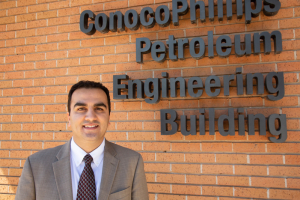 Ali Rezaei, the first UH petroleum engineering doctoral graduate, is researching engineering issues of unconventional reservoirs.