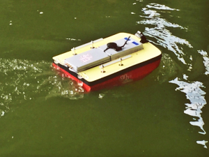 UH researchers are testing prototypes for the project in Brays Bayou.