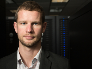 Jeremy Palmer, assistant professor of chemical and biomolecular engineering at the UH Cullen College of Engineering, resolves water dispute.