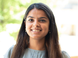 Vidushi Adlakha, a University of Houston student wins AAUW award.