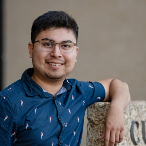 Rony Hernandez, chemical engineering senior at the UH Cullen College of Engineering.