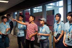 UH Cullen College of Engineering hosted 41 college STEM students from Japan visiting  Houston, TX on Friday, August 23 to learn more about the space industry. 