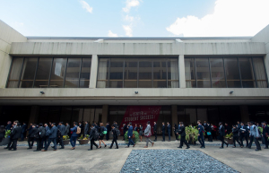 UH Cullen College of Engineering students make professional inroads at the Fall 2019 Engineering Career Fair, held at the Hilton University of Houston on Thursday, Sept. 12, 2019.