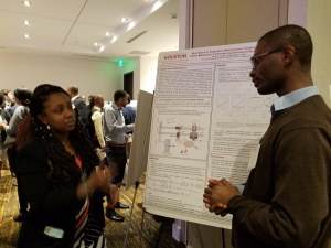 Daniel Ajuzie, a biomedical engineering doctoral student at the UH Cullen College of Engineering, presented a poster at the American Institute of Chemical Engineers’ inaugural AfroBiotech Conference 2019.