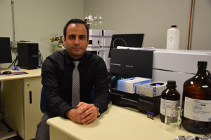 Ali Ansari, a civil and environmental engineering doctoral student at the UH Cullen College of Engineering. Photo credit: Pouria Kavousi 