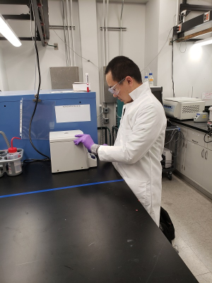 Bo Cao, a Cullen College of Engineering Ph.D. candidate, won a a 2019 Graduate Student Award in Environmental Chemistry from the ACS.