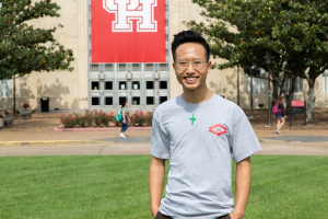 Joshua Tran, a first-generation college student and UH chemical engineering major, will work at the Technical University of Braunschweig.