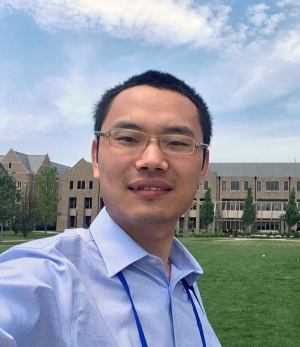 Jie Chen, a doctoral candidate in materials science and engineering at the UH Cullen College of Engineering.