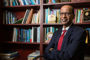 Kaushik Rajashekara, distinguished professor of electrical and computer engineering at the UH Cullen College of Engineering.