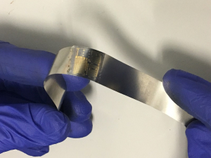Researchers have developed a better quality, high-efficiency gallium arsenide solar cells on low-cost metal foil.