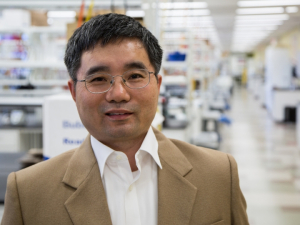 Tianfu Wu, assistant professor of biomedical engineering, is leading a $2 million project, developing a biomarker test and smartphone-based system for disease monitoring and home care