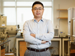 Cunjiang Yu, Bill D. Cook Associate Professor of Mechanical Engineering, led a team reporting a new form of electronics known as “drawn-on-skin electronics,” which allows multifunctional sensors and circuits to be drawn on the skin with an ink pen.