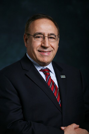 Dr. Metin Akay, the leader of the Akay Lab biomedical research team at the University of Houston's Cullen College of Engineering. 
