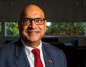 Ganesh Thakur, Ph.D., Distinguished Professor of Petroleum Engineering and director of Energy Industry Partnership, is the Cullen College of Engineering faculty lead for an oil production project between the University of Houston and Oil India Ltd. 