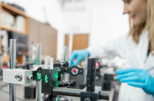 Stock image of a researcher from CasarsaGuru/E+/Getty Images.