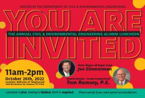 Civil & Environmental Engineering Alumni Luncheon