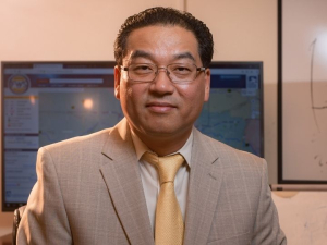 Gino Lim, R. Larry and Gerlene (Gerri) R. Snider Endowed Chair of Industrial Engineering, proposes the use of drones with built-in wireless electrification line battery charging systems to extend flight time and patrol U.S. borders.