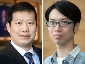 Researchers Yan Yao and Yanliang “Leonard” Liang.