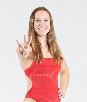 Elizabeth Richardson, a senior at the Cullen College of Engineering and the latest subject of the UH Engineering STEMINIST podcast, is practically an expert at deep dives at this point – both in the classroom, and at the University of Houston's Natatorium.