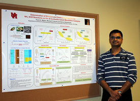 Pranit Metkar, winner of the Catalysis and Reaction Engineering Poster Session held during the 2011 AIChE Annual Meeting.